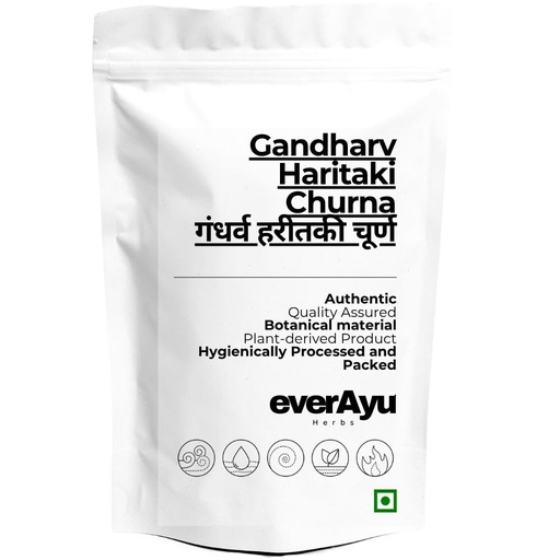 [BRSRGATYOUCROFDJ] Gandharv Haritaki Churna 100gm | Herbal Digestive Powder | Traditional Haritaki Based Blend | Natural Herbal Powder
