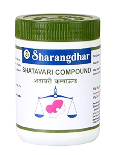 [BRSWKHY3DMMAIFD7] Sharangdhar Pharmaceuticals Shatavari Compound-120 Tablets(Pack Of 3)