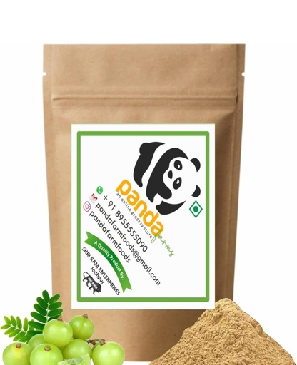 [BRSROGL4CV4A4AL3] Panda Farms Amla Powder for Skin & Hair Care,Pure & Natural (300 GM)