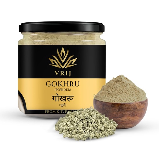 [BRSROFQ2PIFGED34] Gokhru Powder | 150g | Gokshura | Tribulus Terrestris | Gokhru Churna | Pure Natural Herbal Powder | Organic Gokshura for Vitality, Muscle Strength & Testosterone Boost |