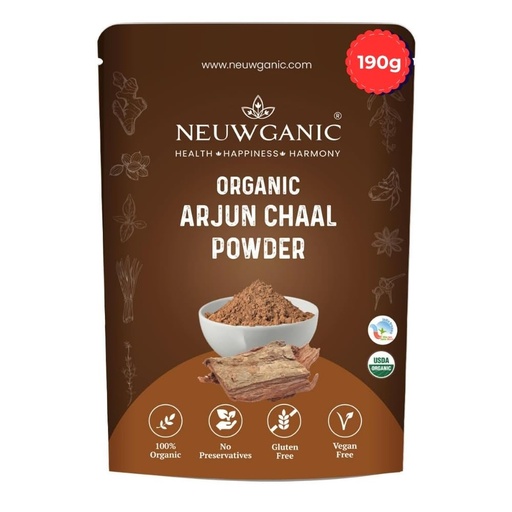 [BRSRABIDCEIQKEQU] Arjun Chaal Powder - Arjuna Bark - Promotes Good Cholesterol - Arjun Powder - 190 Gm Pack of 1