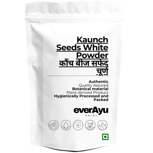 [BRSRGAD5CQDQM3AY] Kaunch Seeds White Powder 50gm | Konch | Mucuna Pruriens | Velvet Bean Seed Powder | 50gm