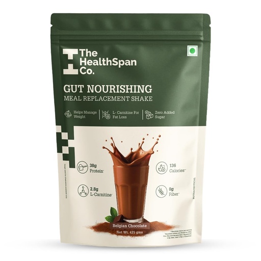 [BRSROHQTB4DWCDYZ] The Healthspan Co. High Protein Meal Replacement Shake 425g, 136 Calories