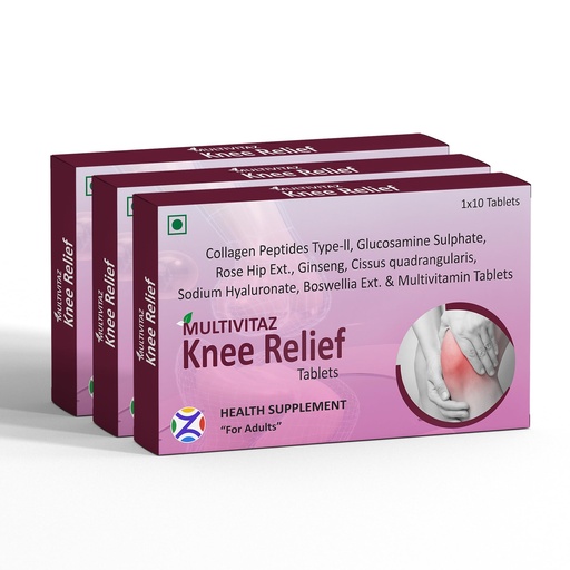 [BRSRGAITOUNW2A3A] Advanced Joint Pain Support Supplement with Collagen Peptide Type-II, Glucosamine Sulphate, Boswellia Serrata & Rose Hip Extract | Mobility & Cartilage Support Supplement for Adults (30 Tablets)