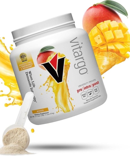 [BRSWG2QHA4NA2EQ4] Vitargo Carbohydrate Powder | Feed Muscle Glycogen 2X Faster | 1 LB Mango Pre Workout & Post Workout Recovery Powder| Carb Supplement for Recovery, Endurance, Gain Muscle Mass