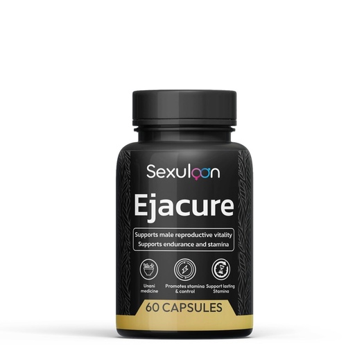 [BRSRYZL3AEOR6YDJ] Ejacure Unani Capsules for Men - Ashwagandha, Shatavari, Safed Musli & Kaunch Beej Blend - Supports Stamina, Endurance & Vitality - 60 Capsules(Pack 1)