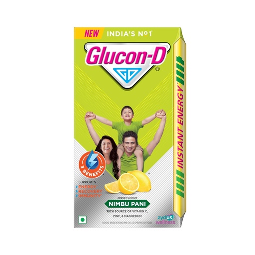 [BRSWGHADBEFRGYD6] Glucon-D Instant Energy Drink Powder Refill 1KG+250g free | Energy, Hydration, Immunity | Nimbu Paani