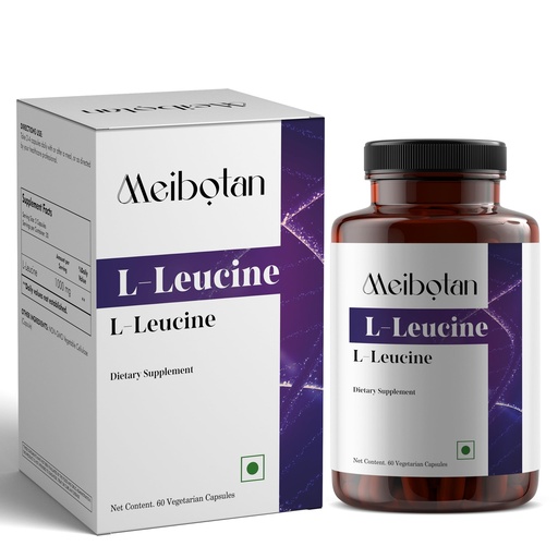 [BRSRAGQRCVYWG23U] L-Leucine 1000 mg | Support Muscle Health | For Both Men & Women- 60 Veg Capsules