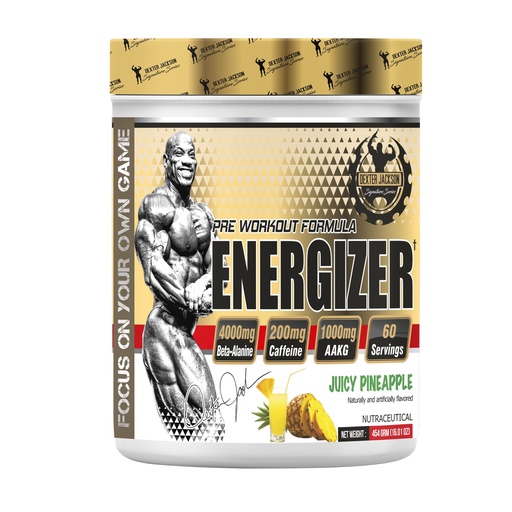 [BRSRMAAHPMGWGGY4] Dexter Jackson Pre-Workout Formula - Pineapple Flavor | 454g, 60 Servings