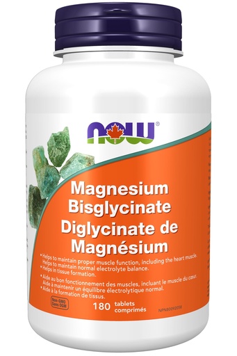 [BRSWYAY5AUHWYH36] Now Foods Magnesium Bisglycinate 100Mg 180Tab