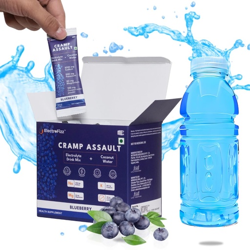 [BRSRA2QYPNYQK2Q2] Cramp A-salt Electrolyte Powder | Sodium, Potassium, Magnesium, Coconut Water Powder | Zero Sugar| Keto Electrolyte| Endurance Electrolytes| Hydration