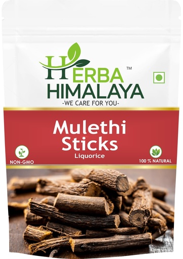 [BRSREGITB4OWG3LB] Liquorice (Mulethi) Root Whole Stick | Yashtimadhu for your health,Skin and Hair Care | Skincare | Pigmentation and Beauty (100 gm)