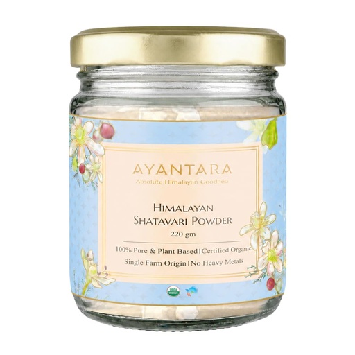 [BRSREEACOQIB6DLH] Himalayan Shatavari Powder - 220g | for Women's Health, Lactation