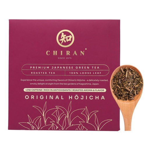 [BRSRAEAZCV5WGDYV] CHIRAN Hojicha Roasted Green Tea — Award-Winning Loose Leaf 50g (~25 Cups) | By Grade 6 Tea Master | Low Caffeine | Imported from Kagoshima, Japan