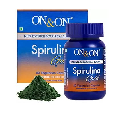 [BRSRAAANOIFWEYDZ] AWL Spirulina Gold Vegetarian Capsules (Pack Of 1)