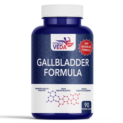 [BRSRMZY3CQGQIAL6] FITNESSVEDA Gallbladder Formula Supplement | Promotes Healthy Digestion And Reduce Digestive Discomfort - 90 Capsules (Pack Of 1)