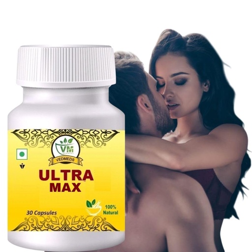 [BRSRGAQEORYBOFDL] Ultra Max Ayurvedic Men's Wellness Capsules | Herbal Energy & Vitality Support | Traditional Ayurvedic Formula for Men | 10 Capsules