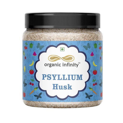 [BRSW2ZLYO4HRQETL] Psyllium Husk/Isabgol Husk (Sat - Isabgol) Fibre Support - 200 GM by Organic Infinity