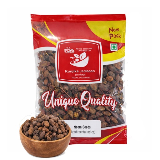 [BRSROBIQDJ7AIYLD] Neem Seeds (Nimboli) Whole | Azadirachta Indica Beej | 100% Natural & Pure | Cleaned & Dried | Traditional Herbal & Plantation Use - 100gm
