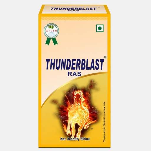 [BRSRY2Y2BYNGOHLA] THUNDER BLAST Ayurvedic Supports Energy Stamina Wellness & Hormonal Balance | Ashwagandha, Shatavari, Safed Musli, Kaunch Beej, Gokhru 500ml