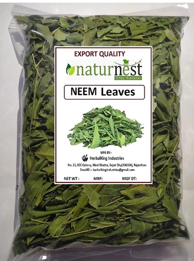 [BRSRAAQEB4JQ4HTL] Naturenest Natural Dry Neem Leaves - 400 Grams