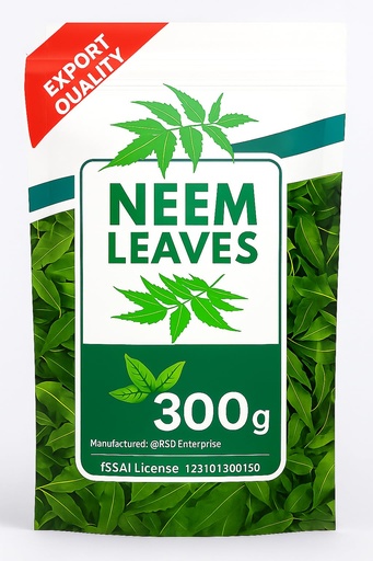 [BRSW2EACO4DROFAV] PURE AND NATURAL Dry Neem Leaves, 300 GM