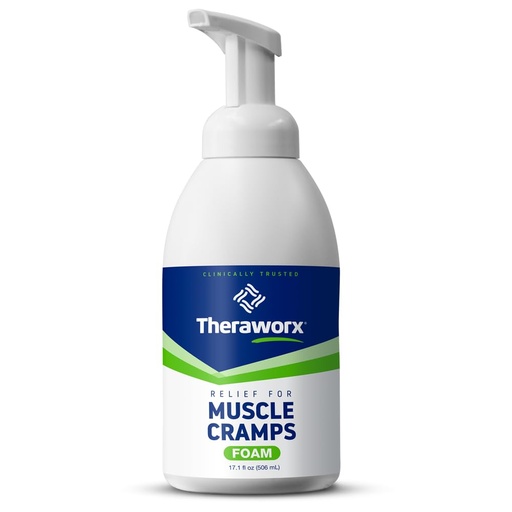 [BRSWYGABAEFQOFD4] Theraworx Relief for Muscle Cramps Foam, 17.1 Oz (1 Count)