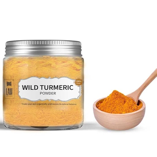 [BRSWKEYDBB5BM3D4] looms & weaves - Ayurvedic Natural Wild Turmeric Powder 100 Gram (Curcuma Aromatica/Jangli Haldi/Kasthuri Manjal) (Newly Packed in ECO Friendly Container)