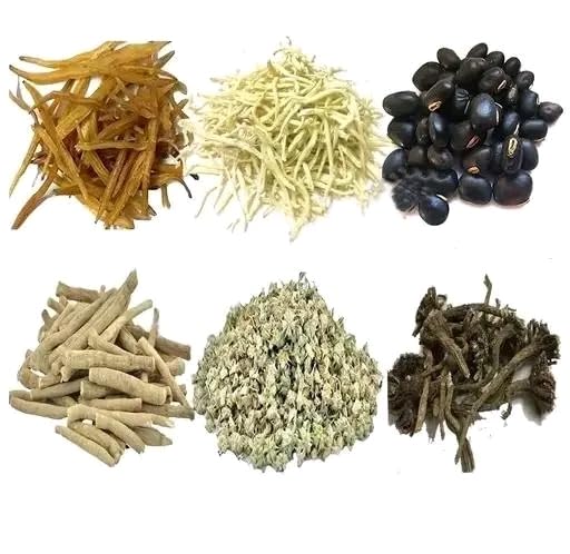 [BRSRGAQOCUPWCYD3] Ashwagandha Root, Safed Musli, Kaunch Beej, Shatavari, Gokhru ((Gokshura)) & Akarkara Whole 25gm Each (150gm)| Raw & Natural Herbal Ingredients Sabut