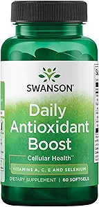 [BRSWIYT7PMHBKFIZ] Swanson Vitamins A C E & Selenium - Promotes Cellular Health & Immune Support - Supports Natural Defensive Nourishment - (60 Softgels)