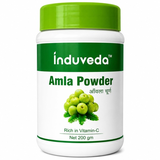 [BRSRGBL4BMBBM3A2] 100% Natural Amla Powder for Hair Growth & Skin Care, 200g Edible
