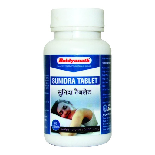 [BRSWYYYYOAFBSETF] Baidyanath Asli Ayurved Sunidra 60 Tablets - (Pack of 5)