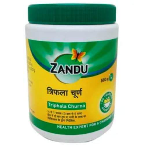[BRSRABD2CMNQA2Y6] Zandu Triphala Churna 500Gm