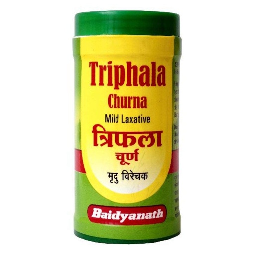[BRSWYADRBEMBO2Y6] Baidyanath Asli Ayurved Triphala Churna 50 G | Helps Relieve Constipation Acidity & Gas Relief - Ayurvedic Remedy For Gastro-Intestinal Health