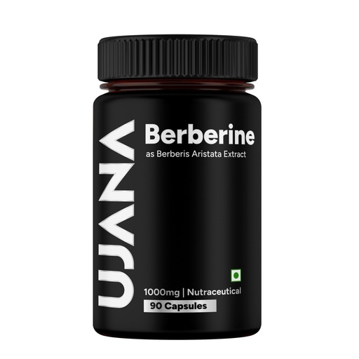 [BRSRGZQ2PIDR6HLA] Berberine 1000 mg, Berberis Aristata Extract, Standardized to 97% Berberine