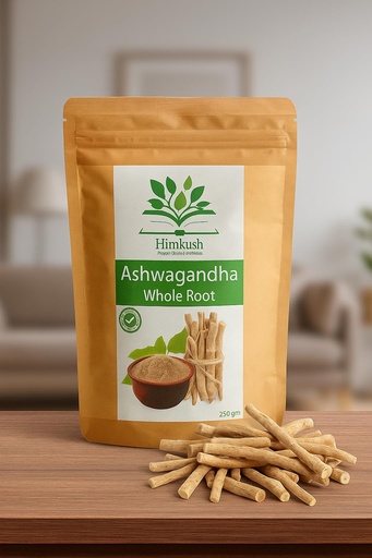 [BRSREGD7BEGQ4H35] Ashwagandha Root Whole (250 g) | Helps Fight Anxiety and Stress | Withania Somnifera, Super Herb,100% Natural, Chemical-Free, For Youth & Adult Every Day Energy Booster