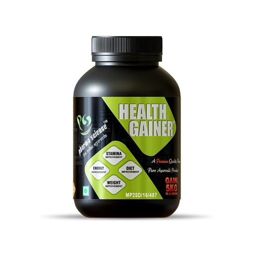 [BRSWGCYCCACBAEY2] Pharma Science Ayurvedic Weight Gainer Powder for Men & Women | Natural Herbal Mass Gainer Supplement | Healthy Weight Gain, Muscle Mass & Stamina Booster | 100 GM