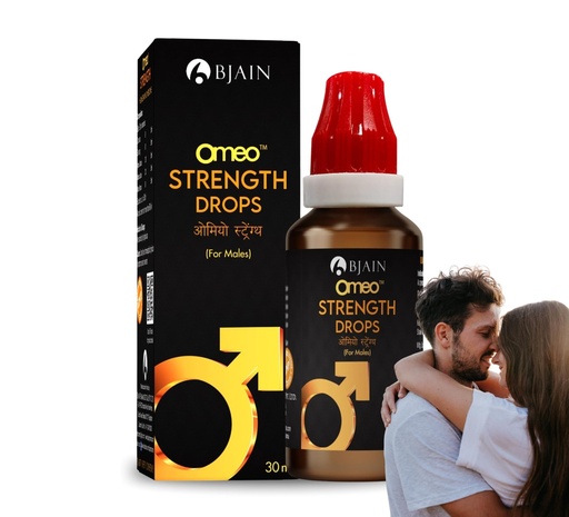 [BRSRGHA2AAPBEF3O] Bjain Omeo Strength Drops for Men's Energy Boost 30ml | Homeopathic Medicine with Natural Extract - Damiana, Ginseng