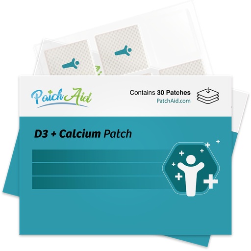 [BRSWGHD5BB6AACDH] PatchAid D3/Calcium Plus Topical Patch 30-Day Supply