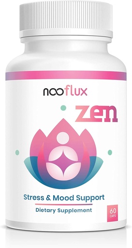 [BRSWGHYQAEHQ2AA7] Immune Support Supplement - Stress Relief & Mood Support - Ashwagandha Rhodiola Rosea Kava Kava L Theanine Saffron - Zen