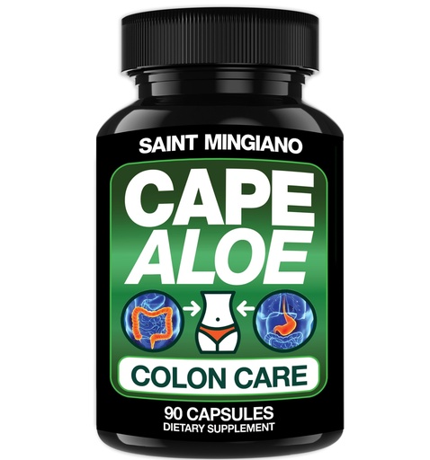 [BRSROFI7OFYWOCI3] Cape Aloe Vera Capsules - Colon Cleanse, Detox & Flush - 90 Capsules. Gentle Constipation Relief and Bowel Movement Acting as Natural Herbal Laxative - Bowel Movement Digestive Health