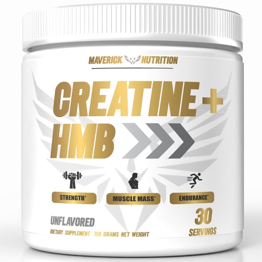 [BRSRAFTYBEFBAGT6] Creatine HMB - Creatine Powder for Men - Creatine Powder - Creatine Supplement - Creatine for Men - HMB Creatine - Creatine - Creatine Monohydrate - 30 Servings - Unflavored (Creatine + HMB)