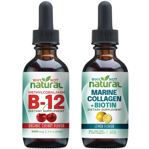 [BRSRMFT2AENQ2DT6] Why Not Natural Organic B12 Drops and Liquid Marine Collagen with Biotin