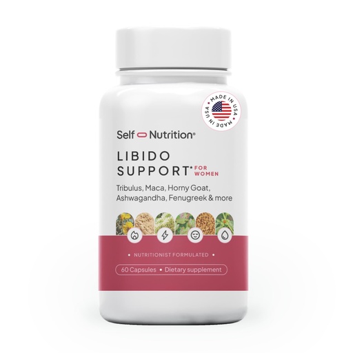 [BRSRAZQLOJ6QKYDU] SELF NUTRITION Libido Booster for Women, Sensitivity & Desire - Third-Party Tested - Horny Goat, maca, tribulus, ashwagandha & More - Vegan, Made in USA, 60 Capsules.