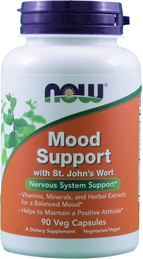 [BRSWIGD4B5YBGDDG] Now Foods Mood Support With St Johns Wort 180