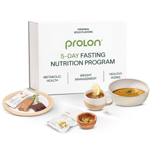 [BRSRMADRBYPQ4CA2] Prolon 5 Day Fasting Kit | Fasting Program for Women & Men | Developed to Not Break Your Fast | Low Calorie Pre Made Meals & Snacks | Plant Based Ingredients for Diet Support | Original: Bold Flavors