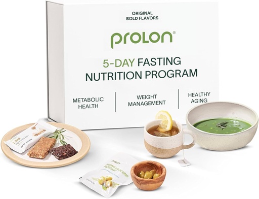[BRSRMADRBYPQ4CA2] Prolon 5-Day Fasting Kit | Fast With Food | Supports Cellular Rejuvenation & Healthy Aging | Low-Calorie, Plant-Based Meals & Snacks | Developed to Not Break Your Fast (Bold Flavors)