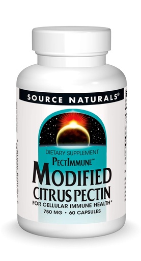 [BRSWIY35BN5G2YLE] Source Naturals PectImmune, Modified Citrus Pectin, For Cellular Immune Health*, 750mg - 60 Capsules