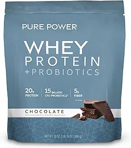 [BRSWKYYDCF7RMHTI] Dr. Mercola Pure Power Protein, Chocolate, 0.5 Ounce