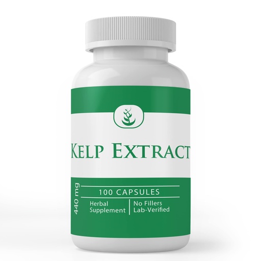 [BRSRMCANCQBRG2TV] PURE ORIGINAL INGREDIENTS Kelp Extract, (100 Capsules), Pure, No Additives Or Fillers, Lab Verified